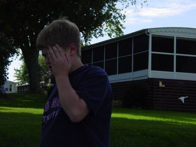 Granma and Granpa 2003 At the River 015